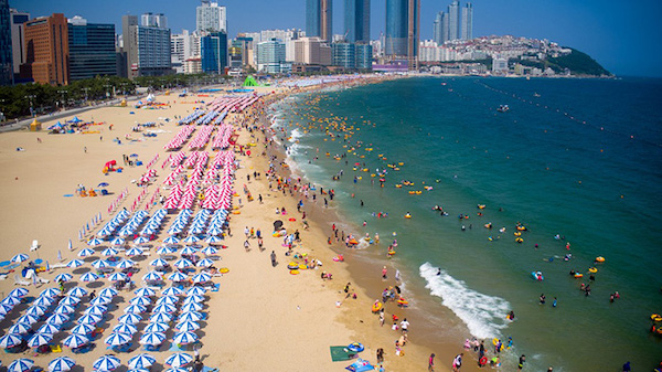 Haeundae Beach Aug 2018