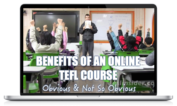 benefits of an online TEFL course