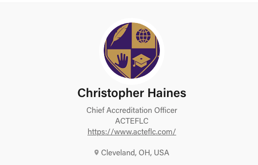 chris haines tefl fake