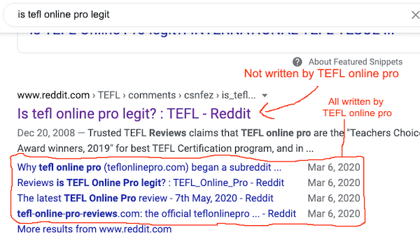 is tefl online pro legit post on reddit