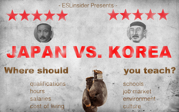 Japan Vs Korea Where Should I Teach English