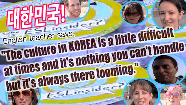 English teacher in Korea cultural difficulties