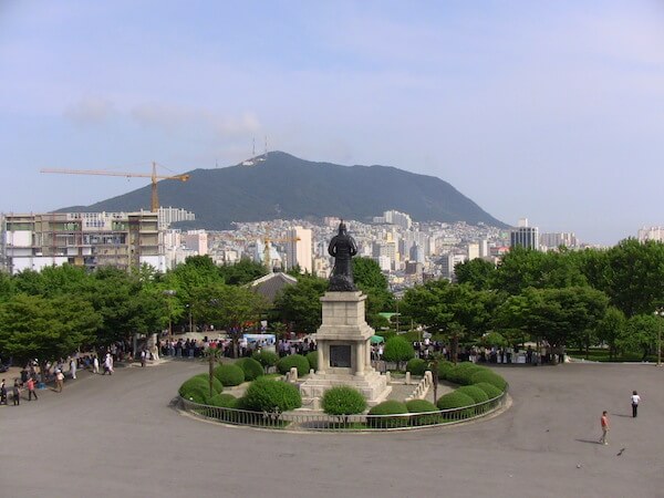 nampodong park Busan Korea