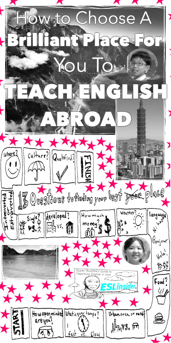 how to find the best place to teach english abroad