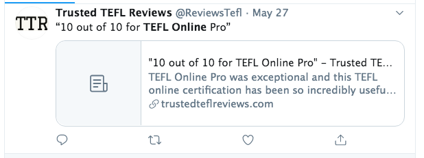 trusted tefl reviews tefl online pro