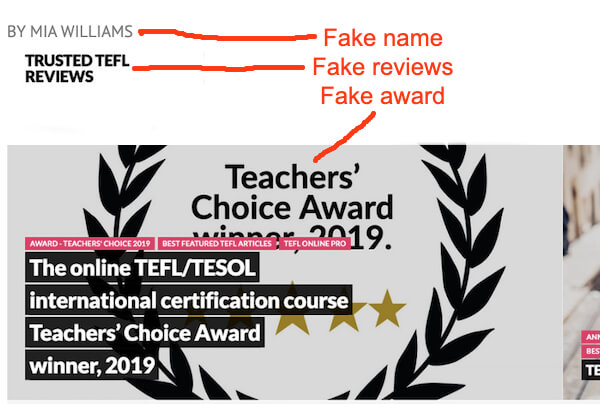 tefl online pro review scam